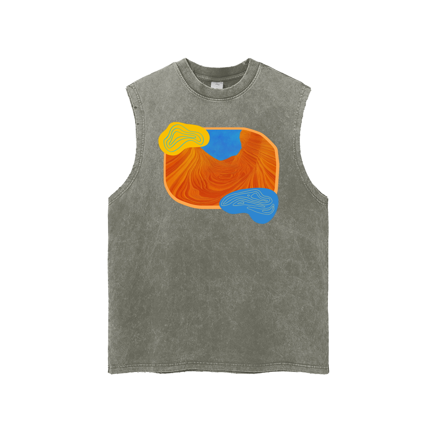 Desert Snow Washed Tank