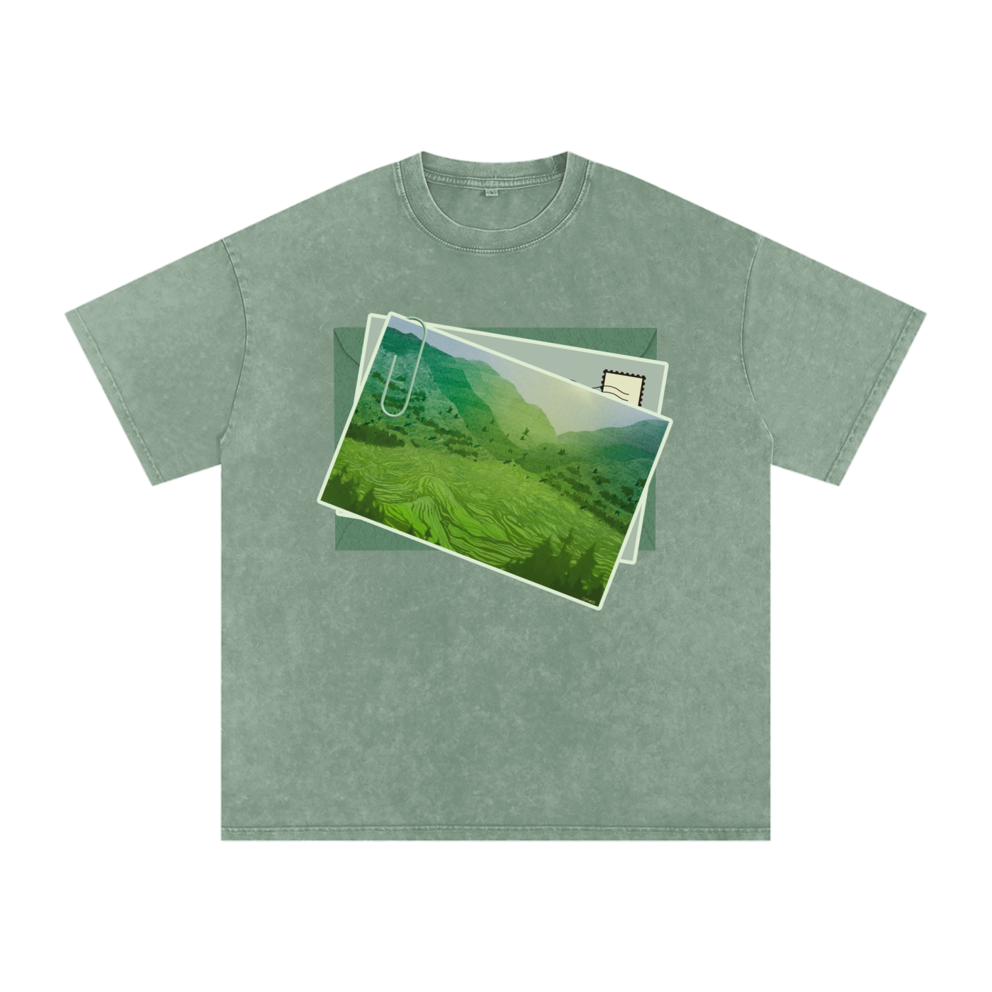 10 AM Snow Washed Tee