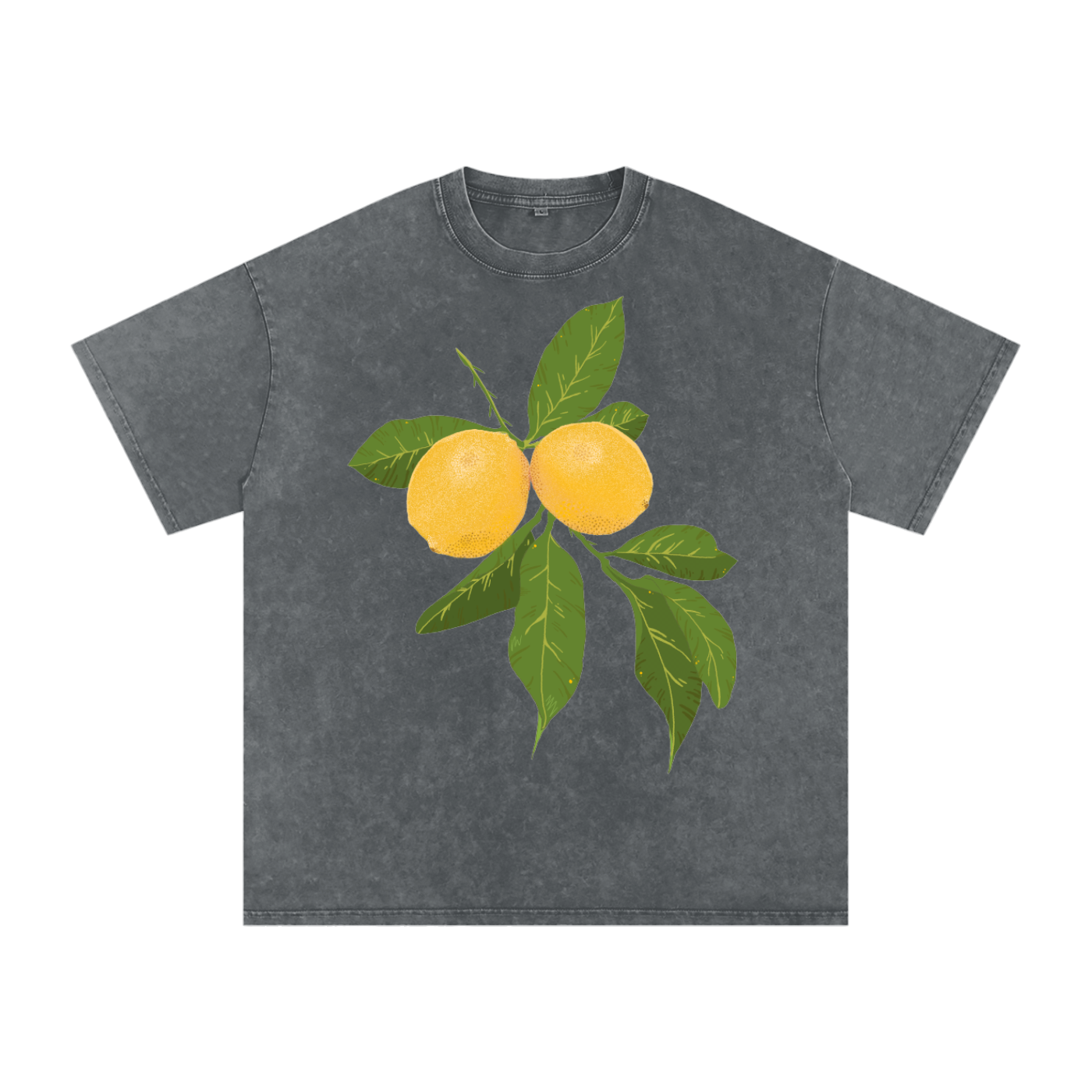 Lemon Snow Washed Tee