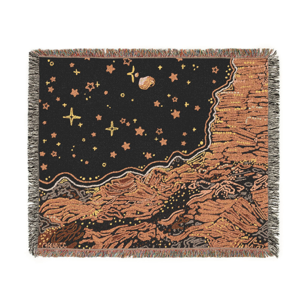 Mission To Mars Woven Blanket