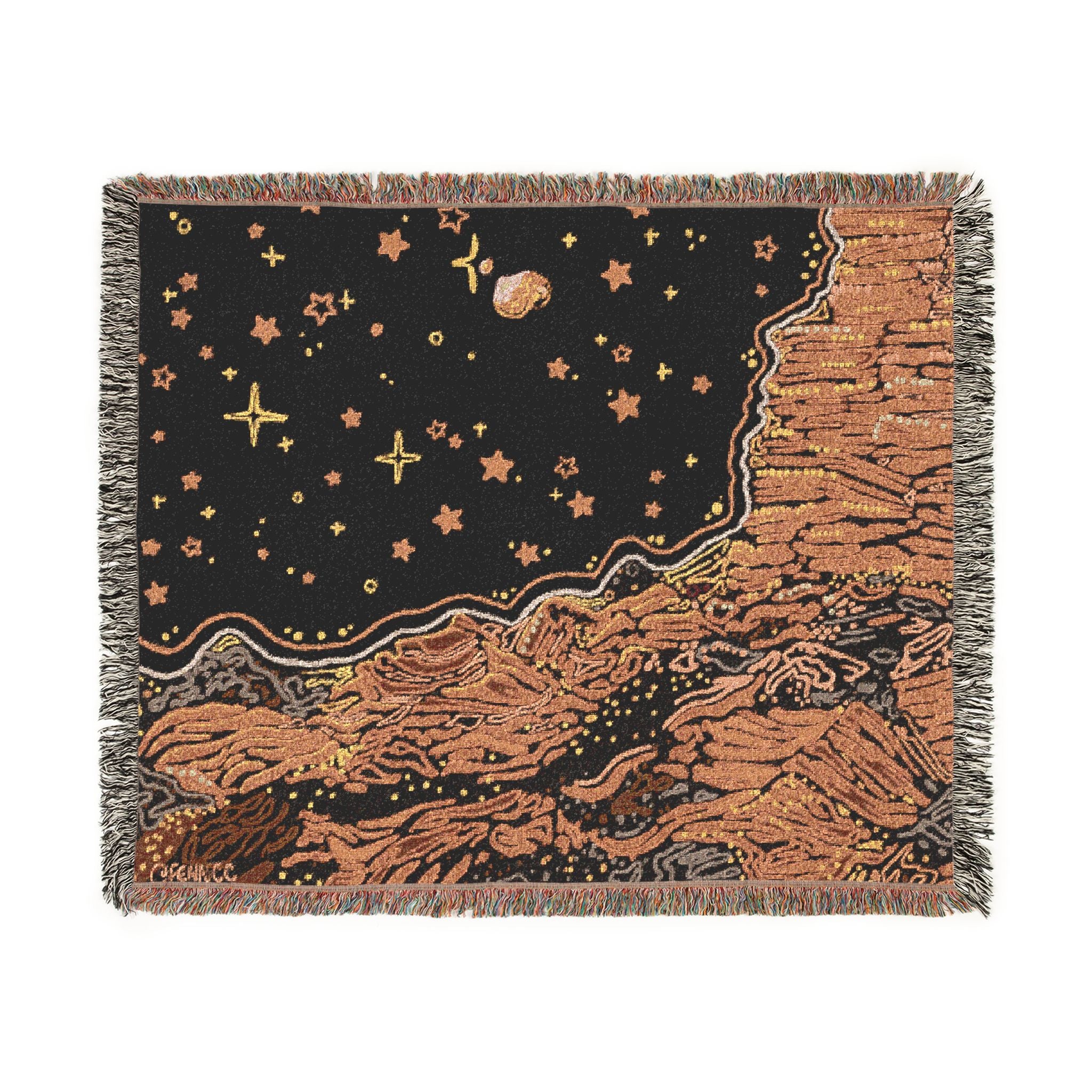 Mission To Mars Woven Blanket