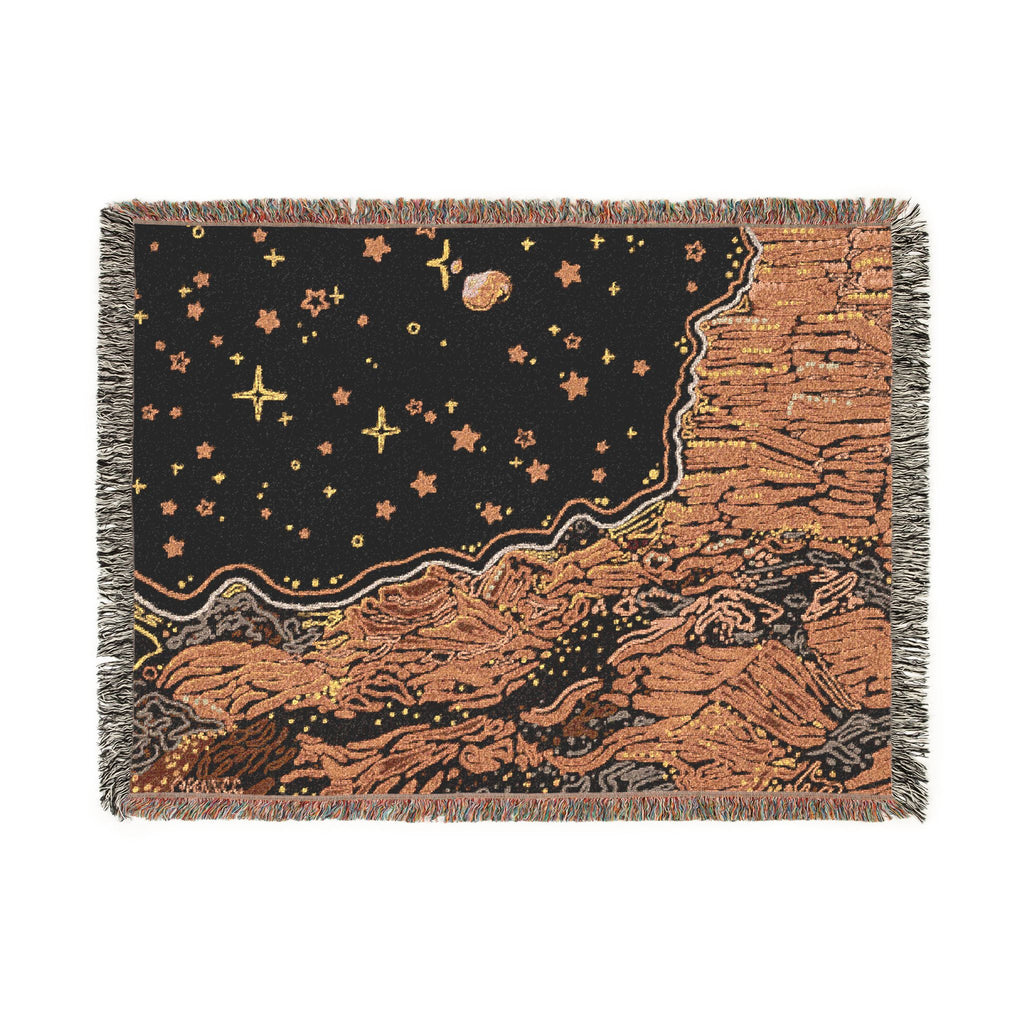 Mission To Mars Woven Blanket