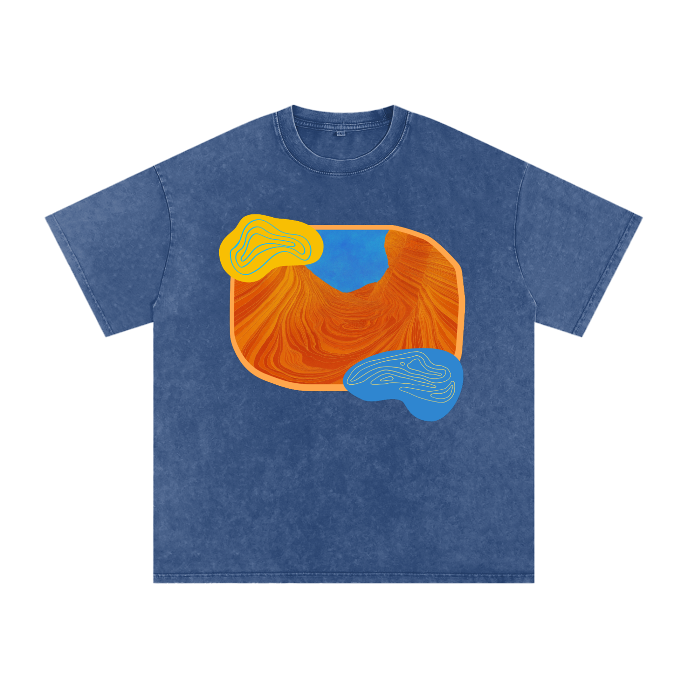 Desert Snow Washed Cotton Tee