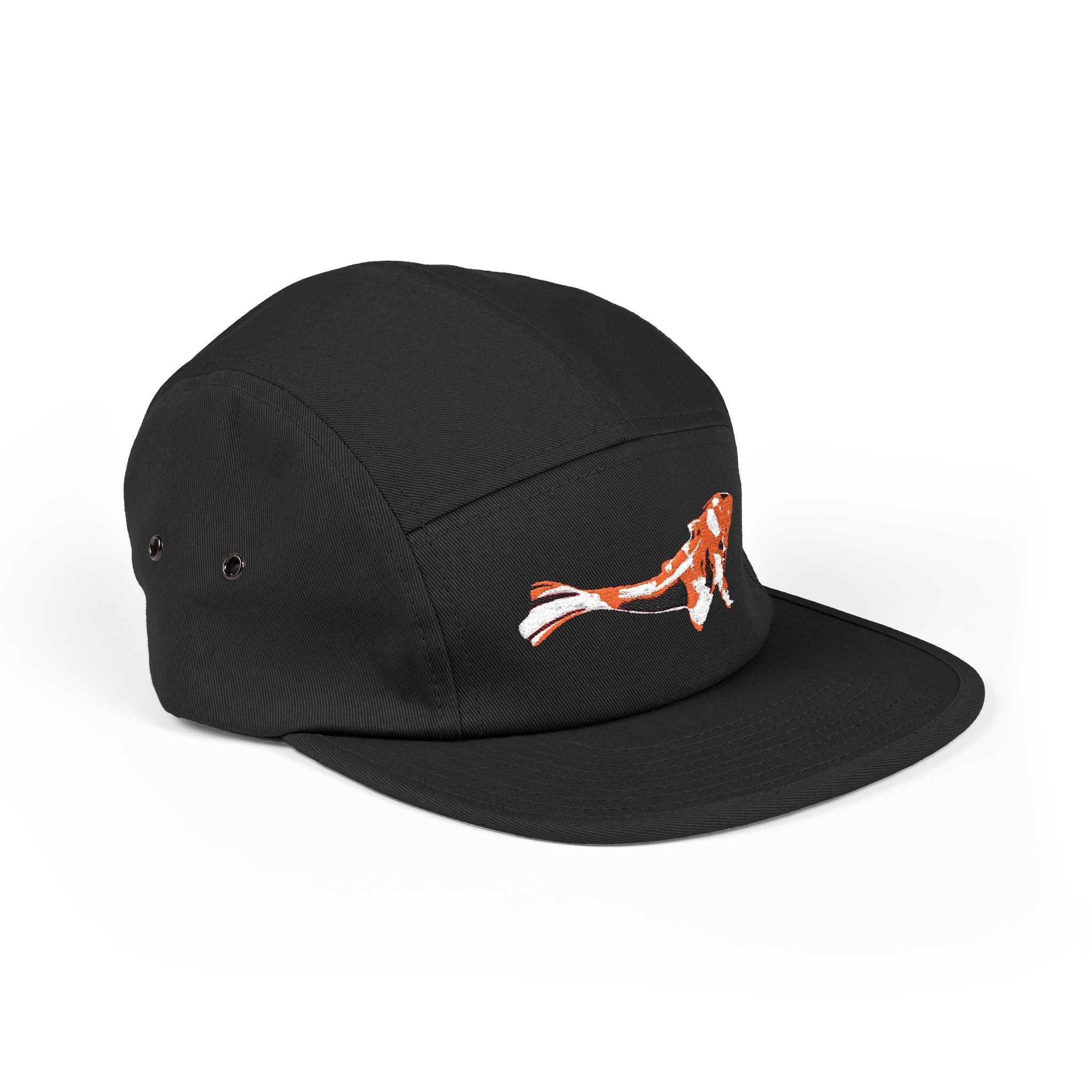 Orange Spotted Koi Hat