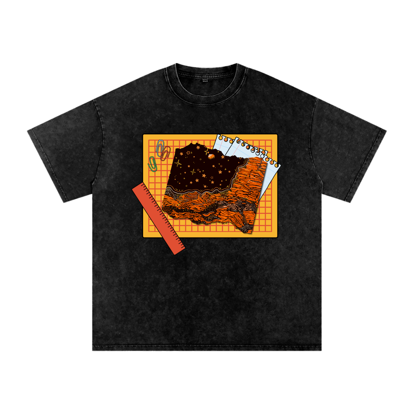 Mission to Mars Snow Washed Tee