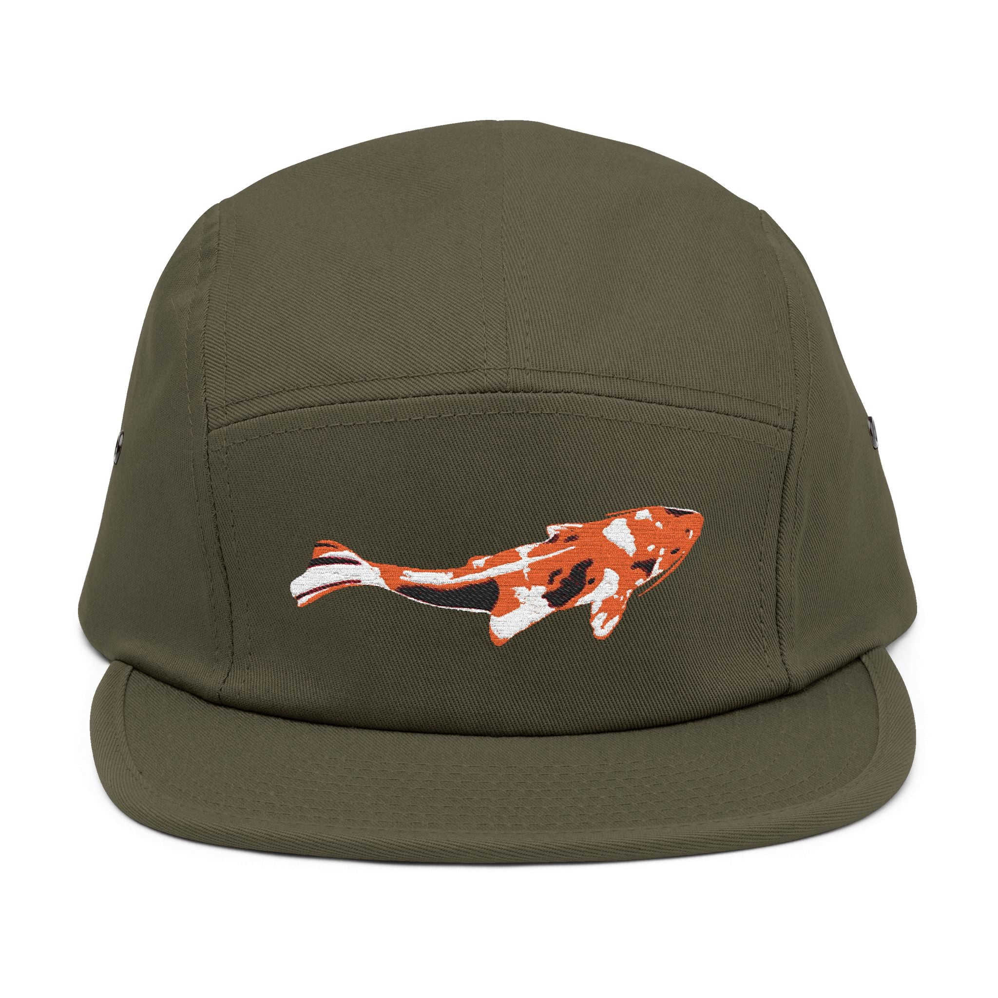 Orange Spotted Koi Hat
