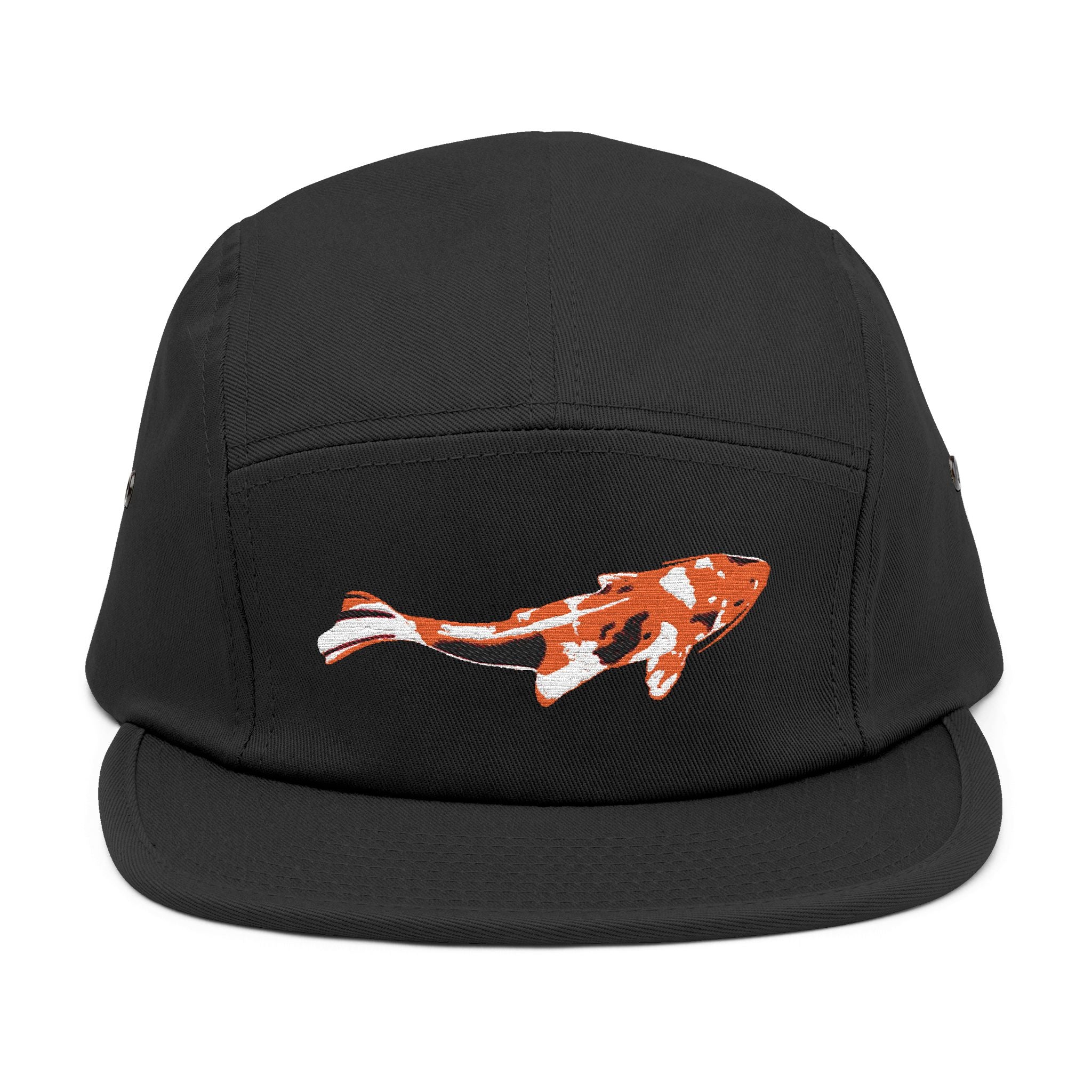 Orange Spotted Koi Hat