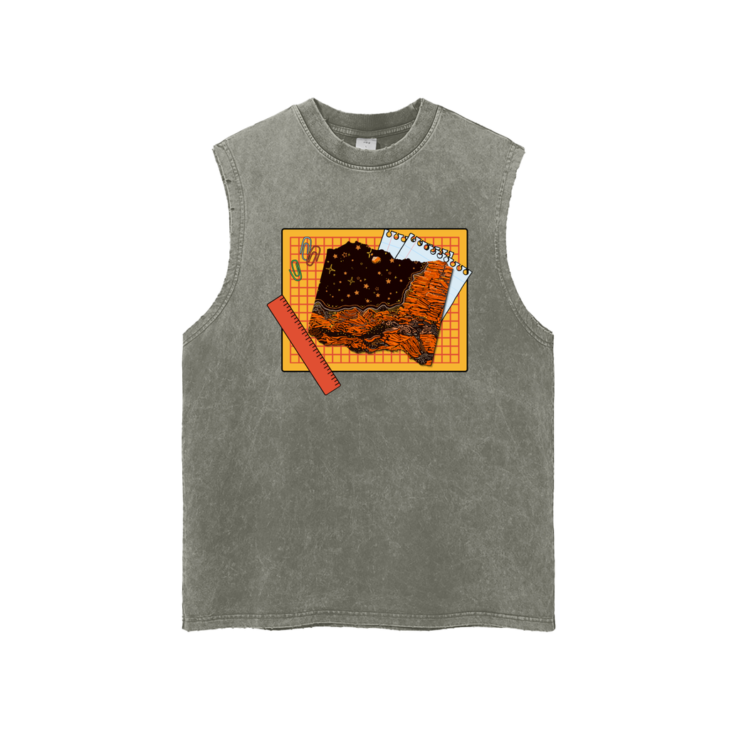 Snow Washed Tank