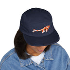 Orange Spotted Koi Hat