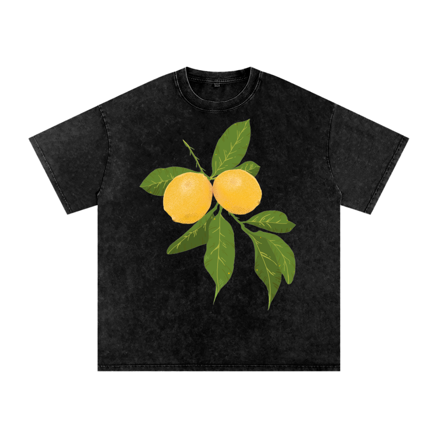 Lemon Snow Washed Tee