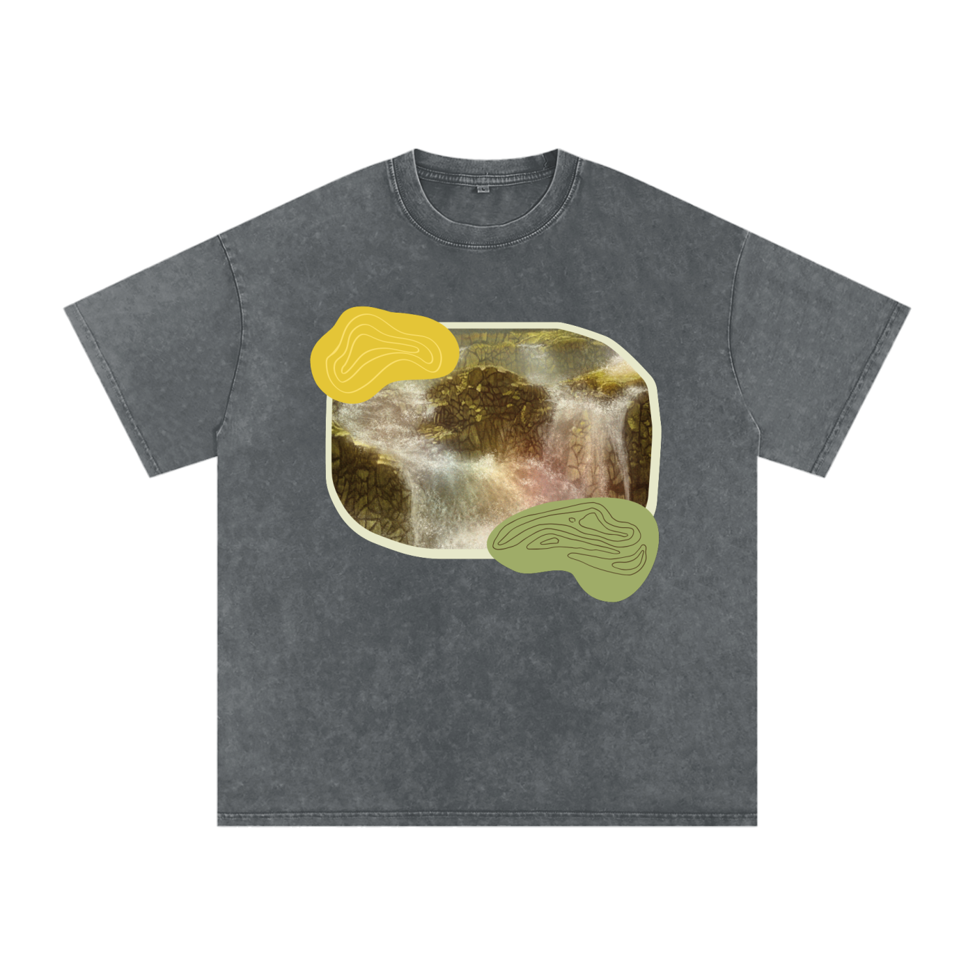 Waterfall Snow Washed Tee