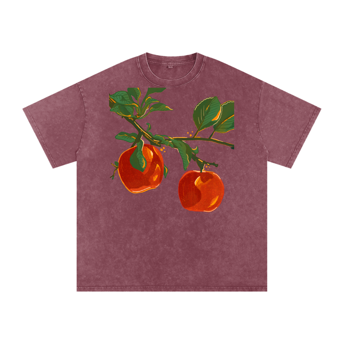 Apple Snow Washed Tee