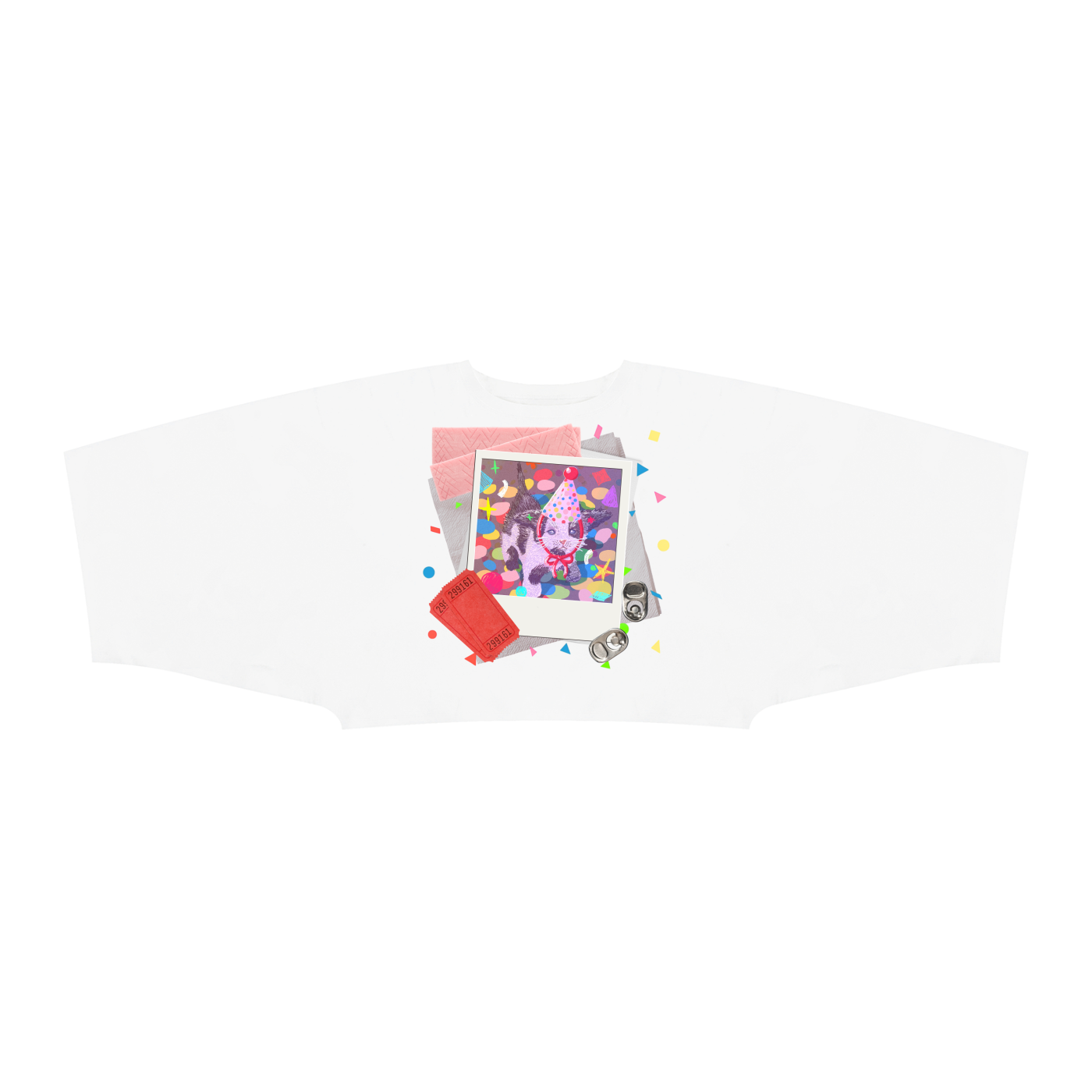 My Party Boxy Batwing Tee