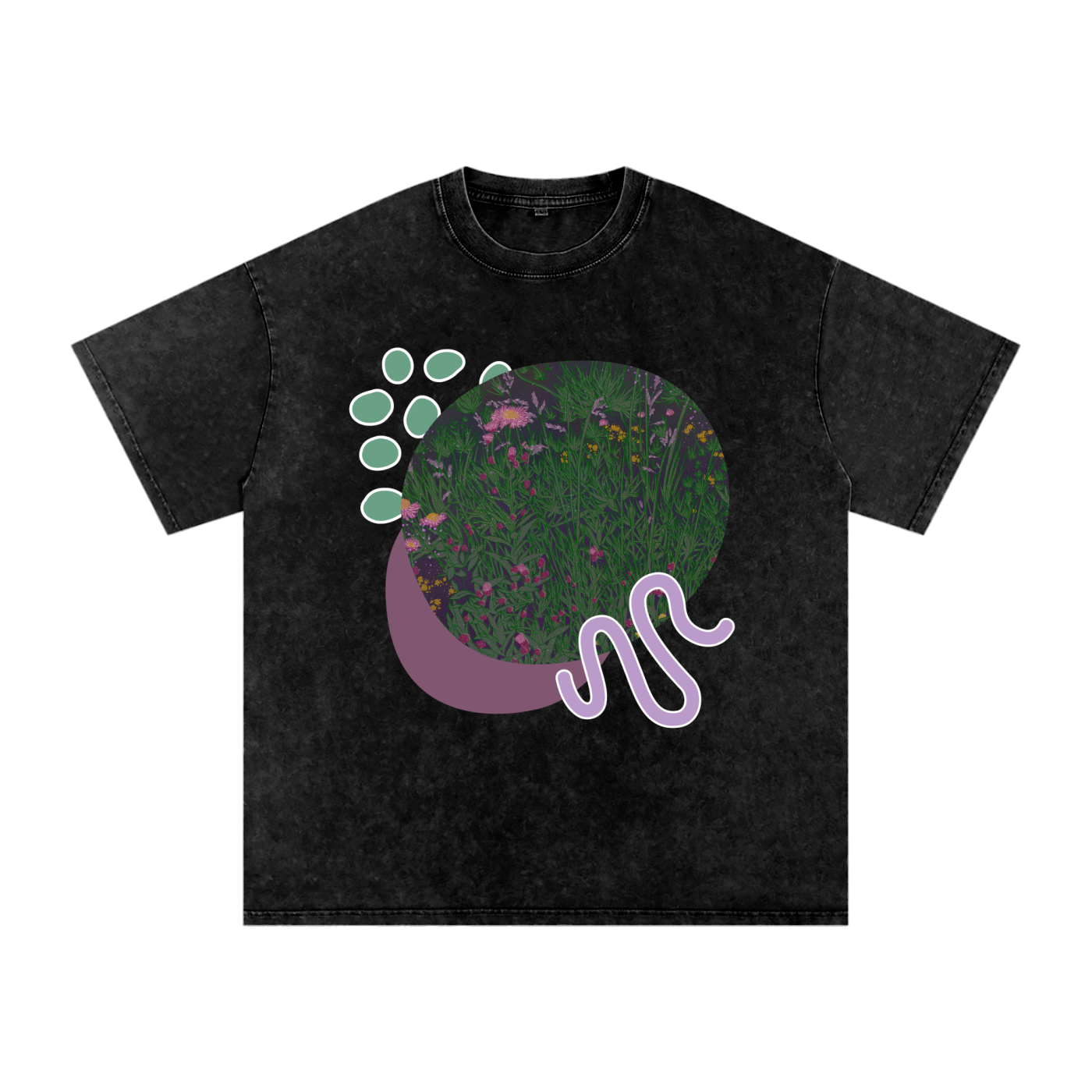 Wildflowers Snow Washed Tee