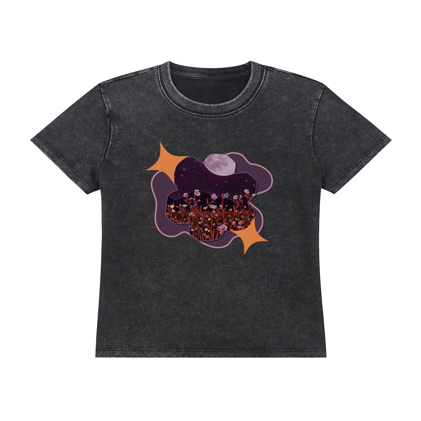 Midnight Vintage Wash Tee