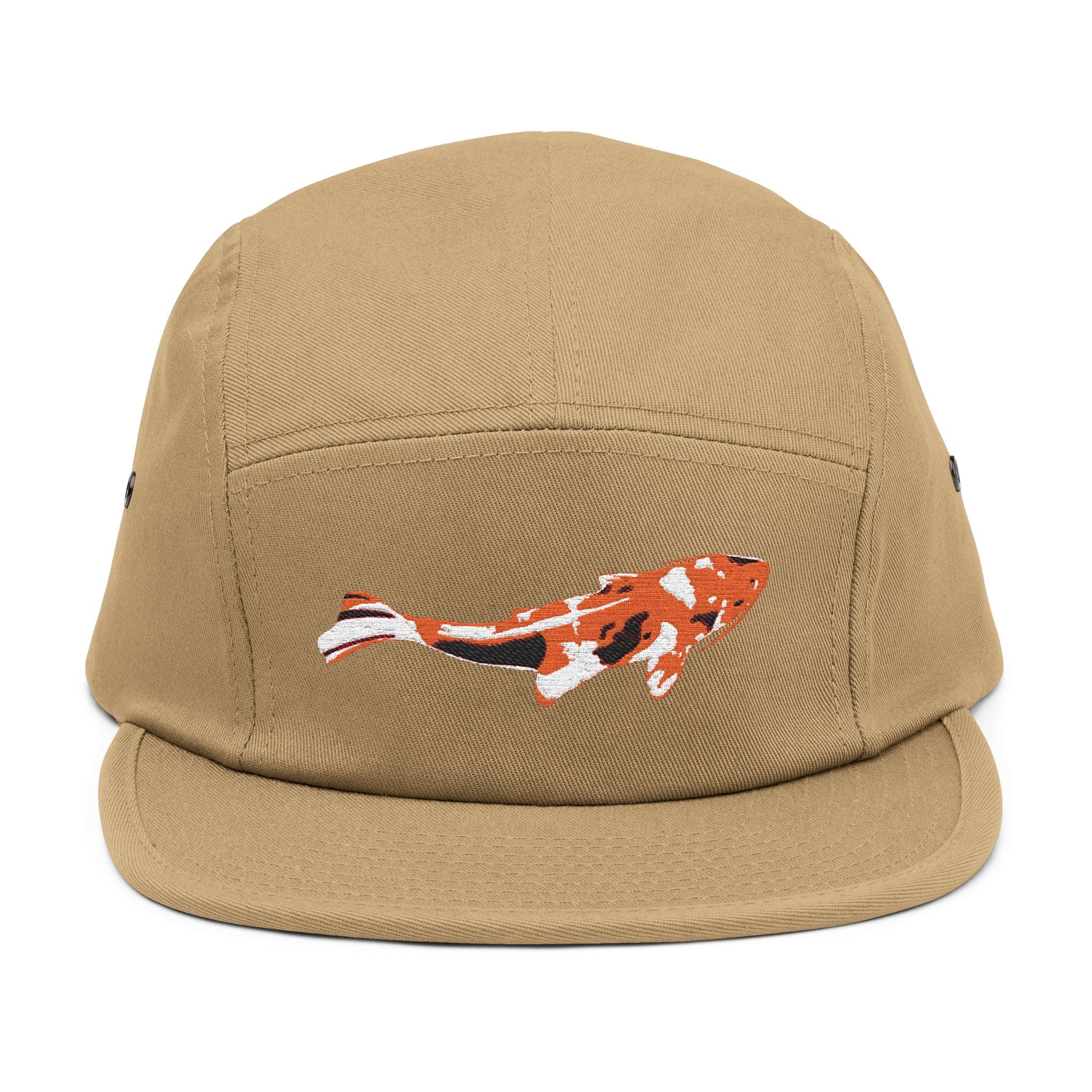 Orange Spotted Koi Hat