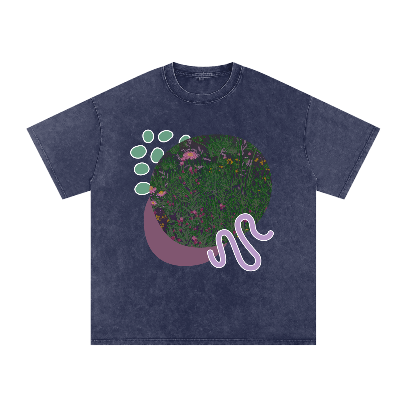 Wildflowers Snow Washed Tee