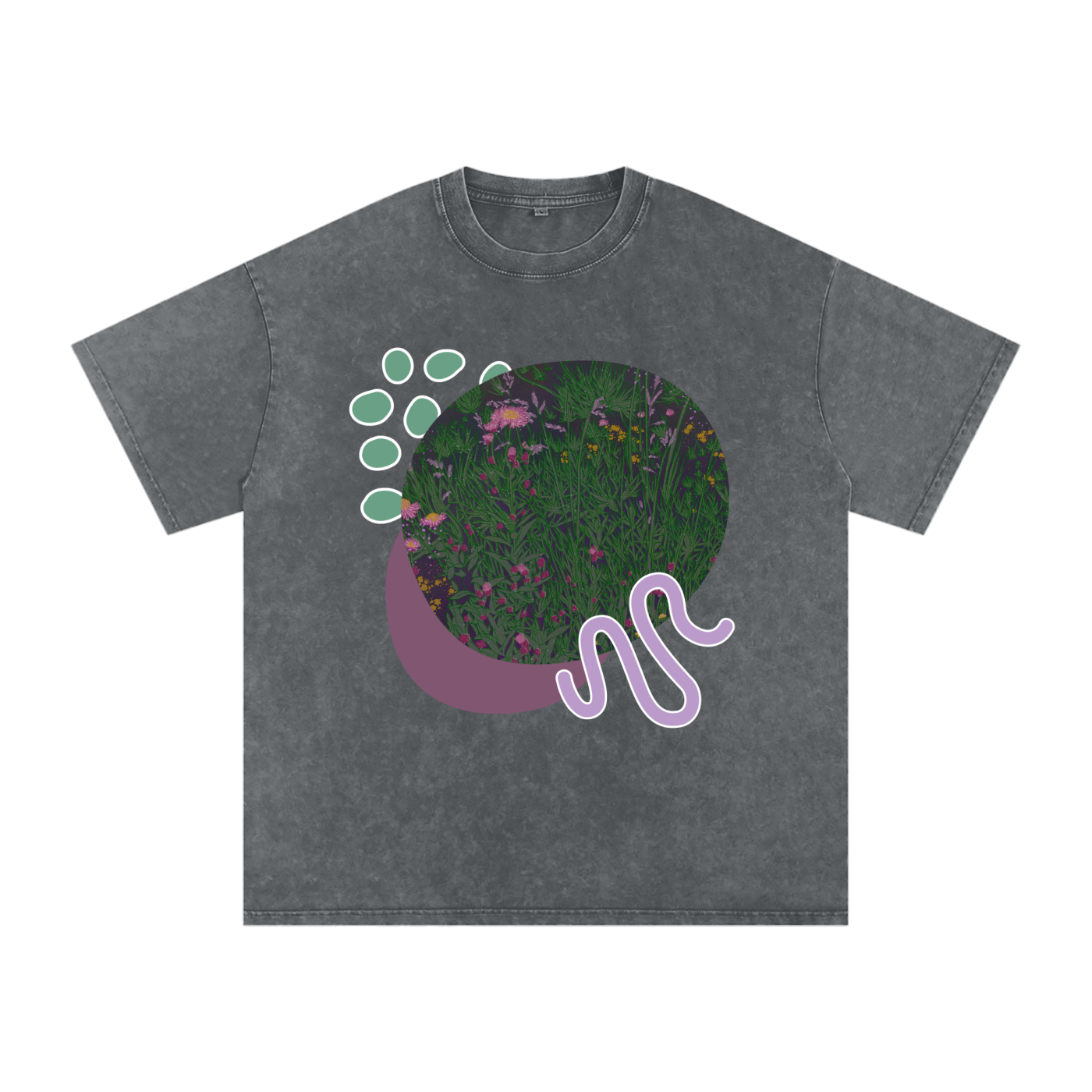 Wildflowers Snow Washed Tee