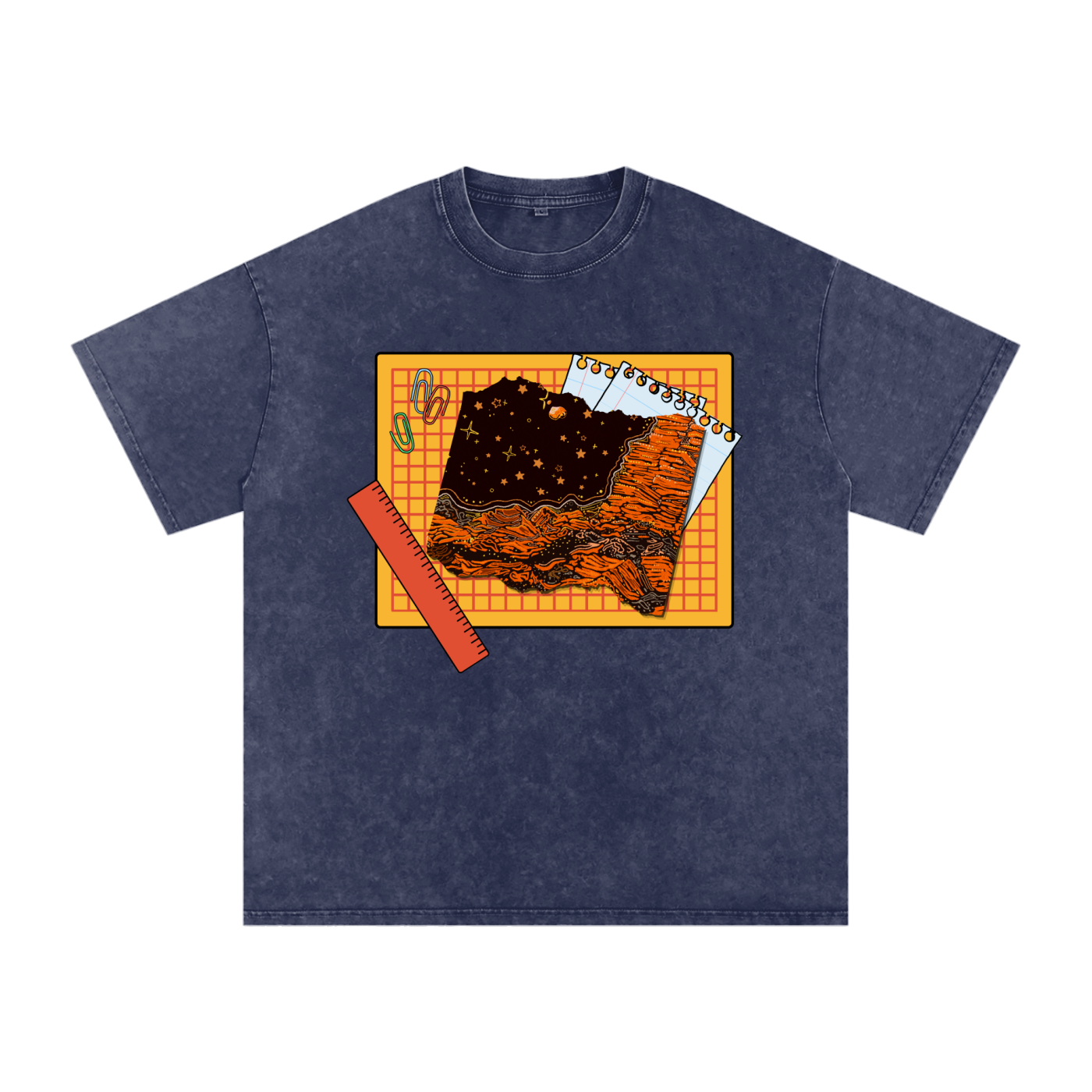 Mission to Mars Snow Washed Tee