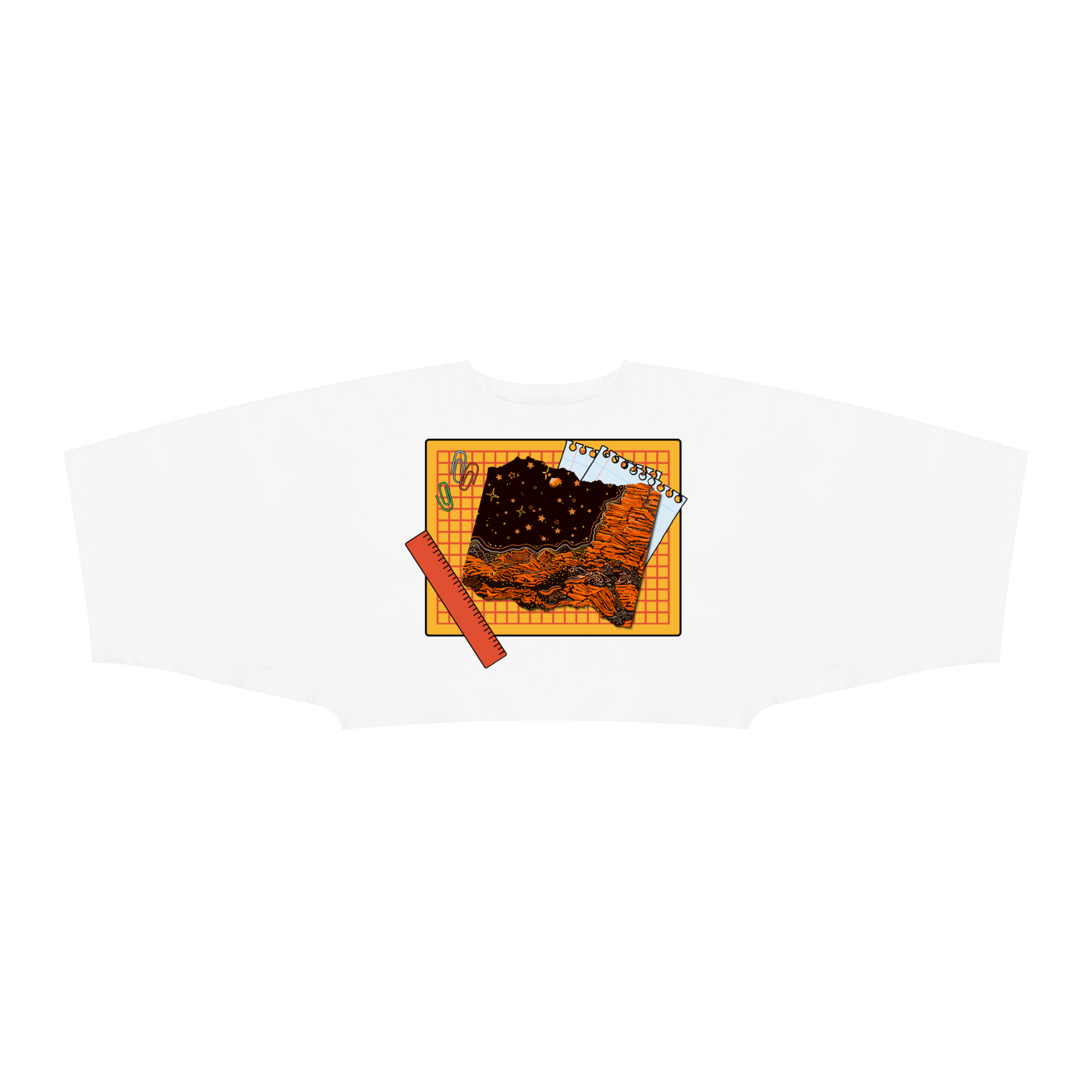 Mission to Mars Boxy Batwing Tee