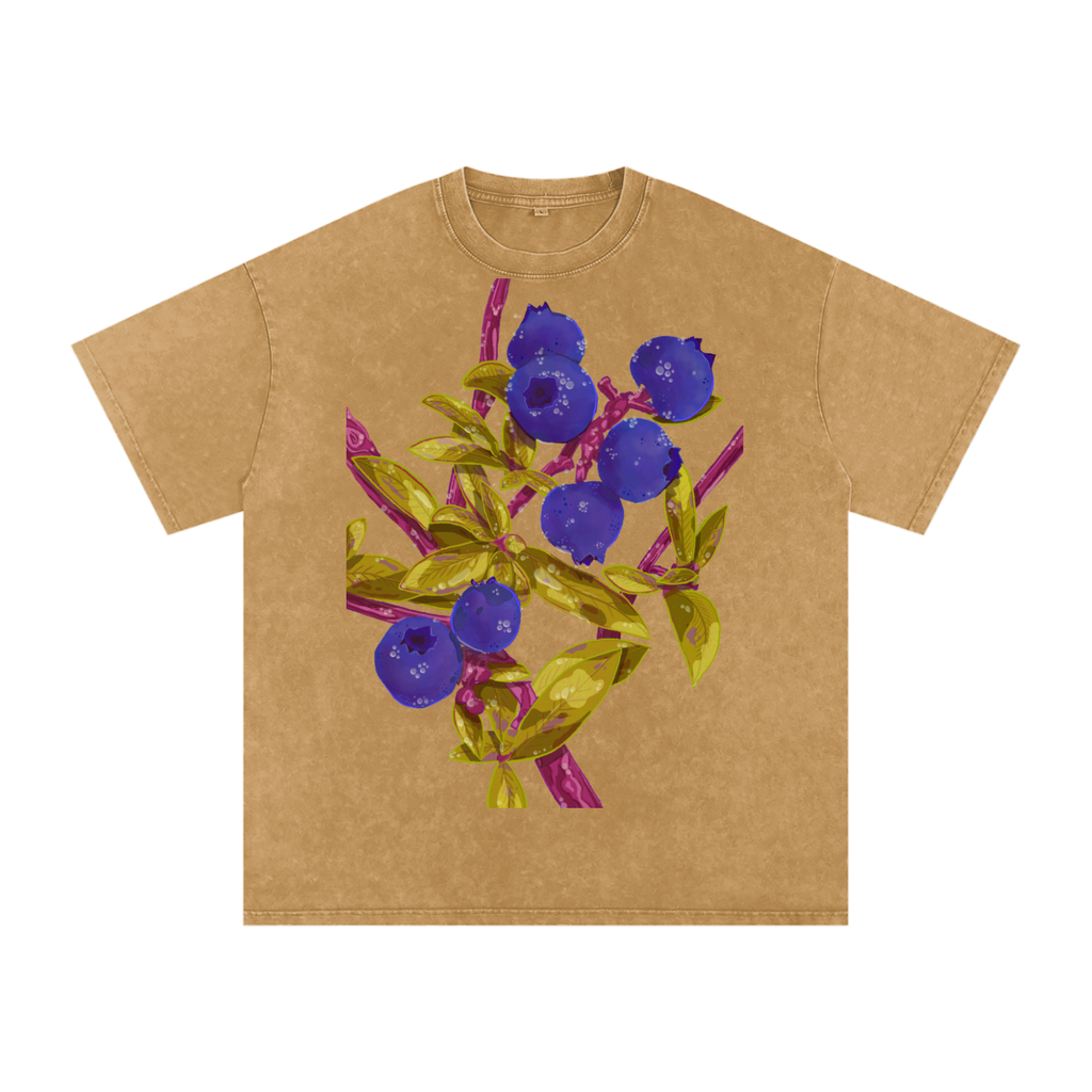Blueberry Snow Washed Tank