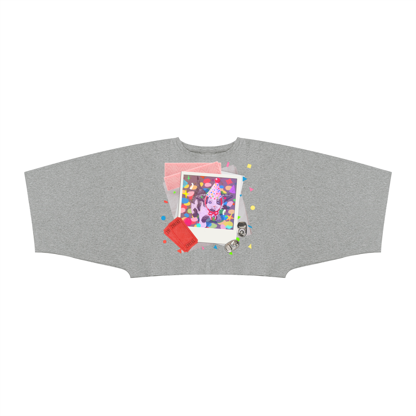My Party Boxy Batwing Tee