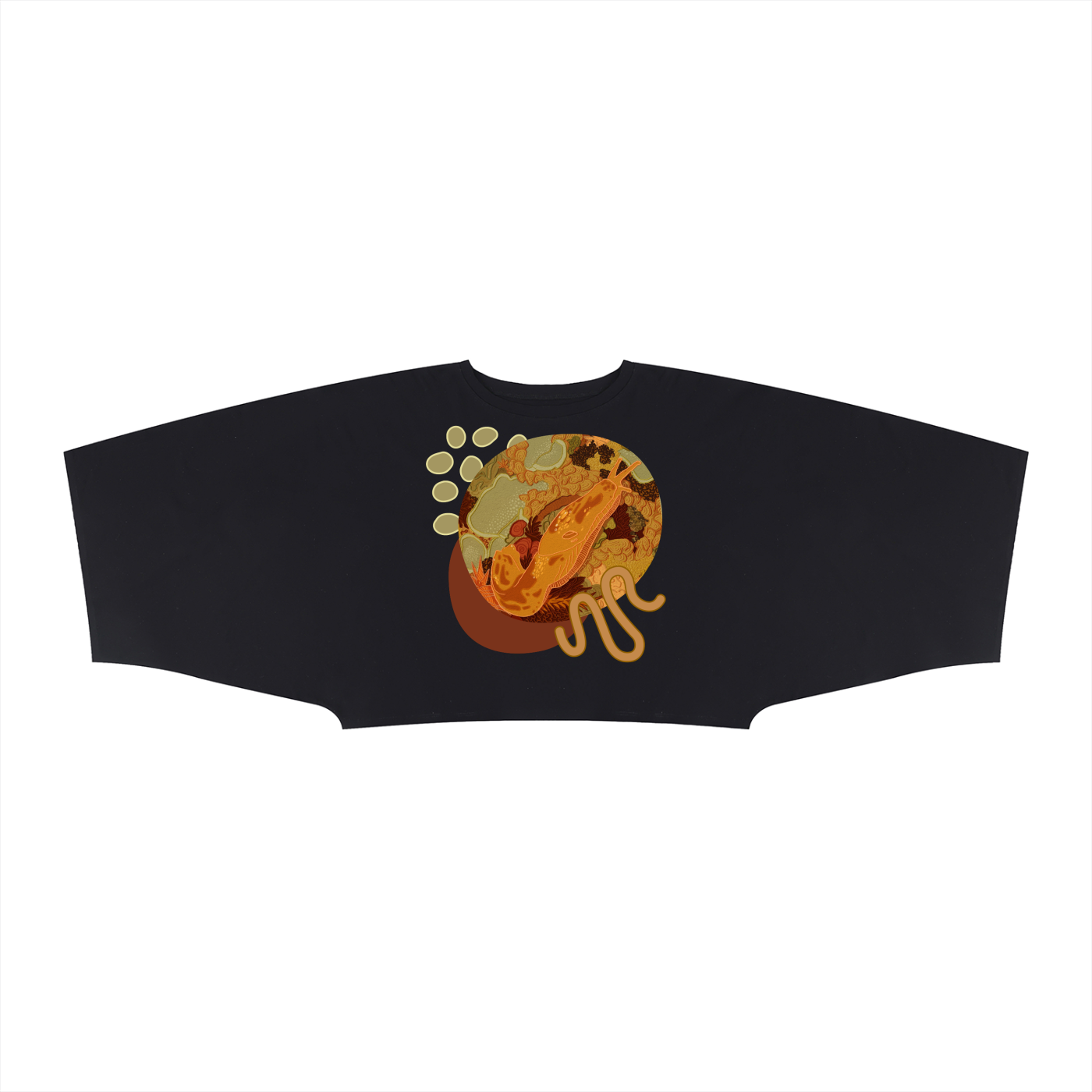 Banana Slug Boxy Batwing Tee