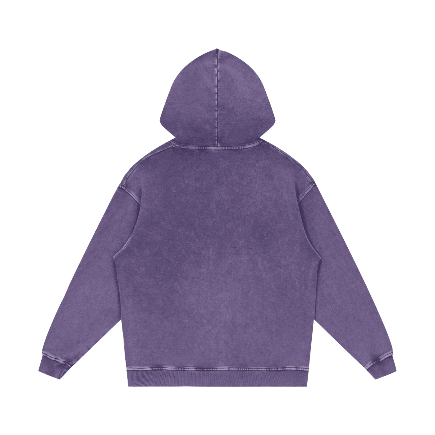 Testosterone Snow Washed Loose Cotton Hoodie