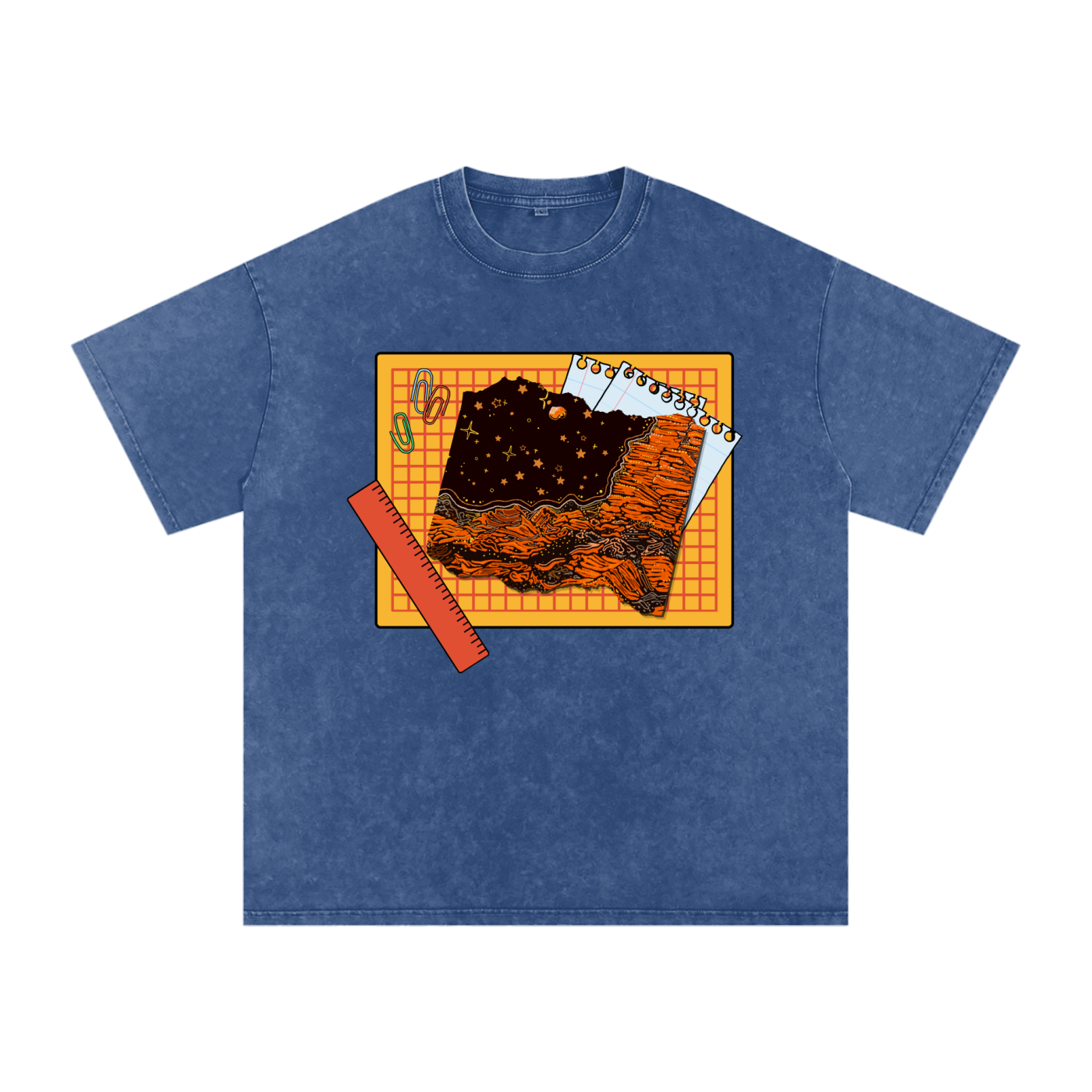 Mission to Mars Snow Washed Tee