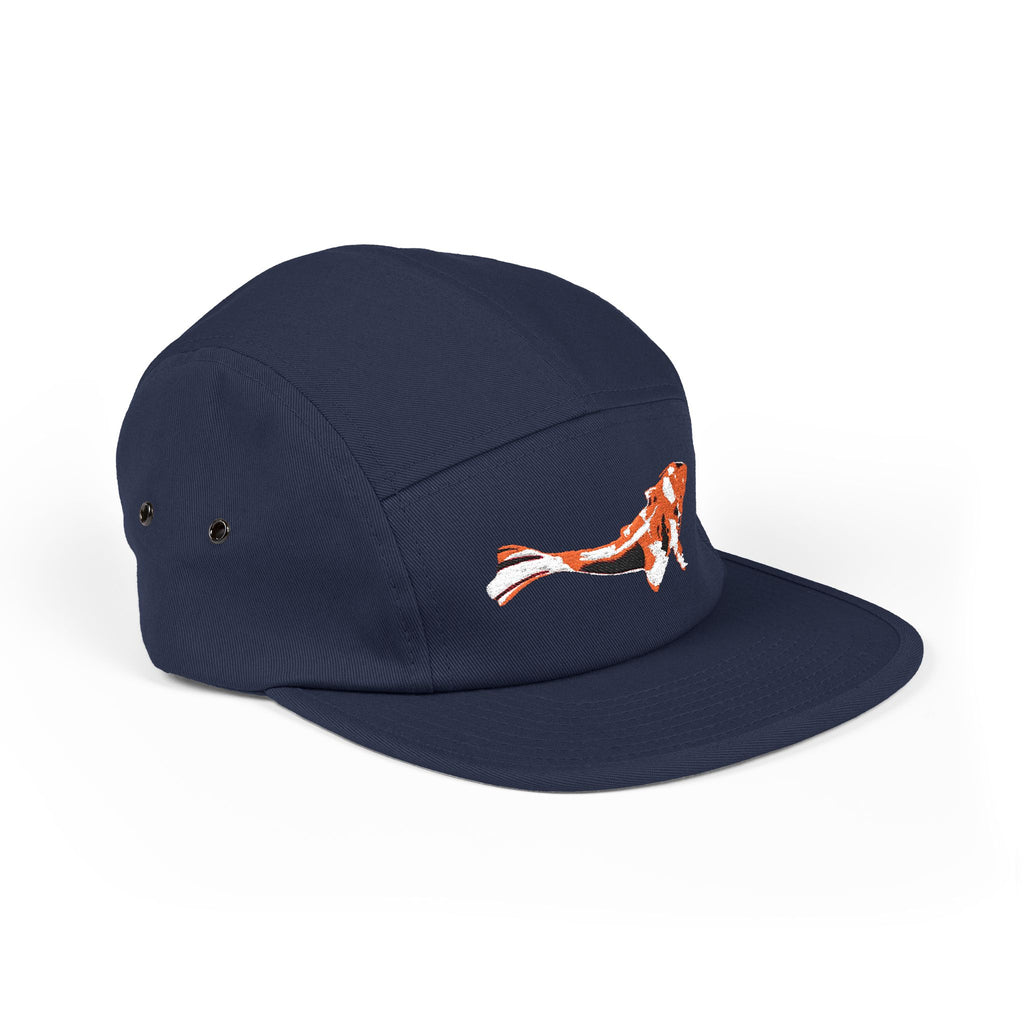 Orange Spotted Koi Hat
