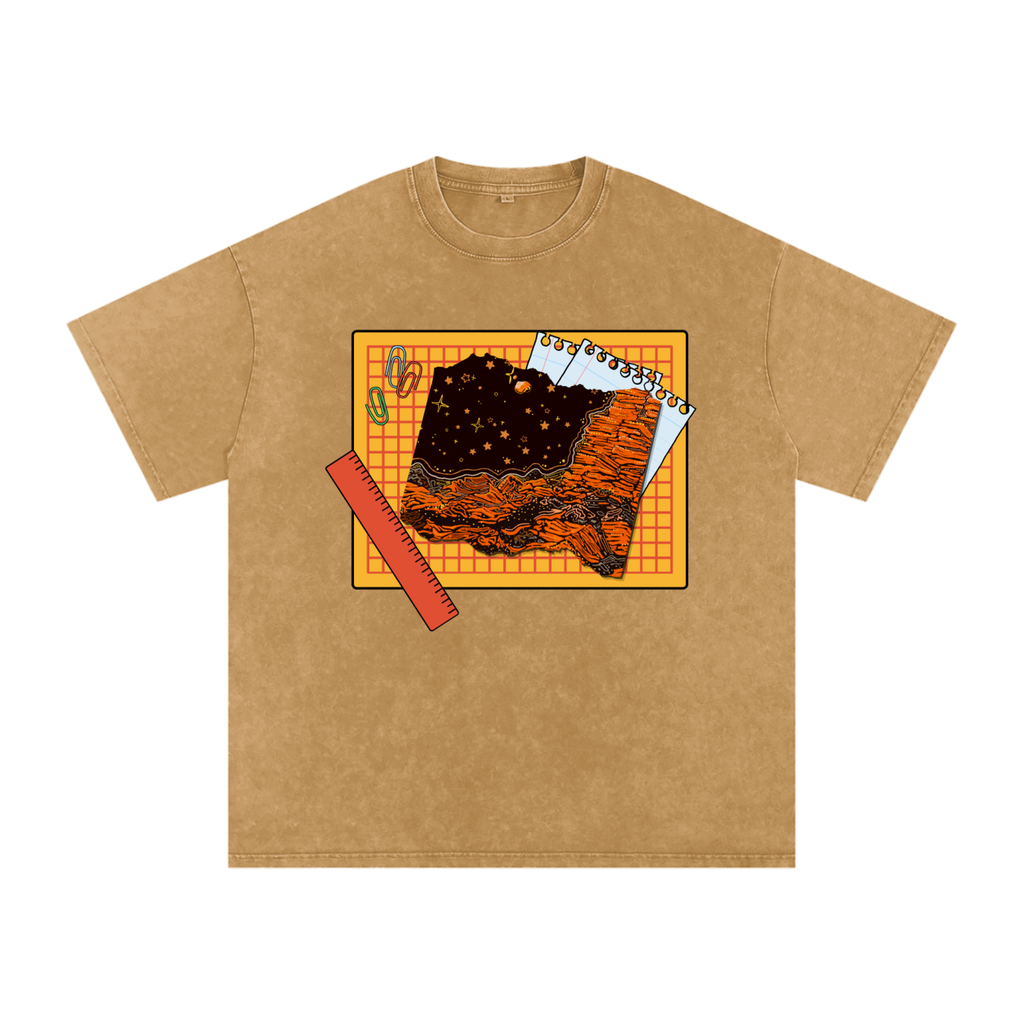Mission to Mars Snow Washed Tee