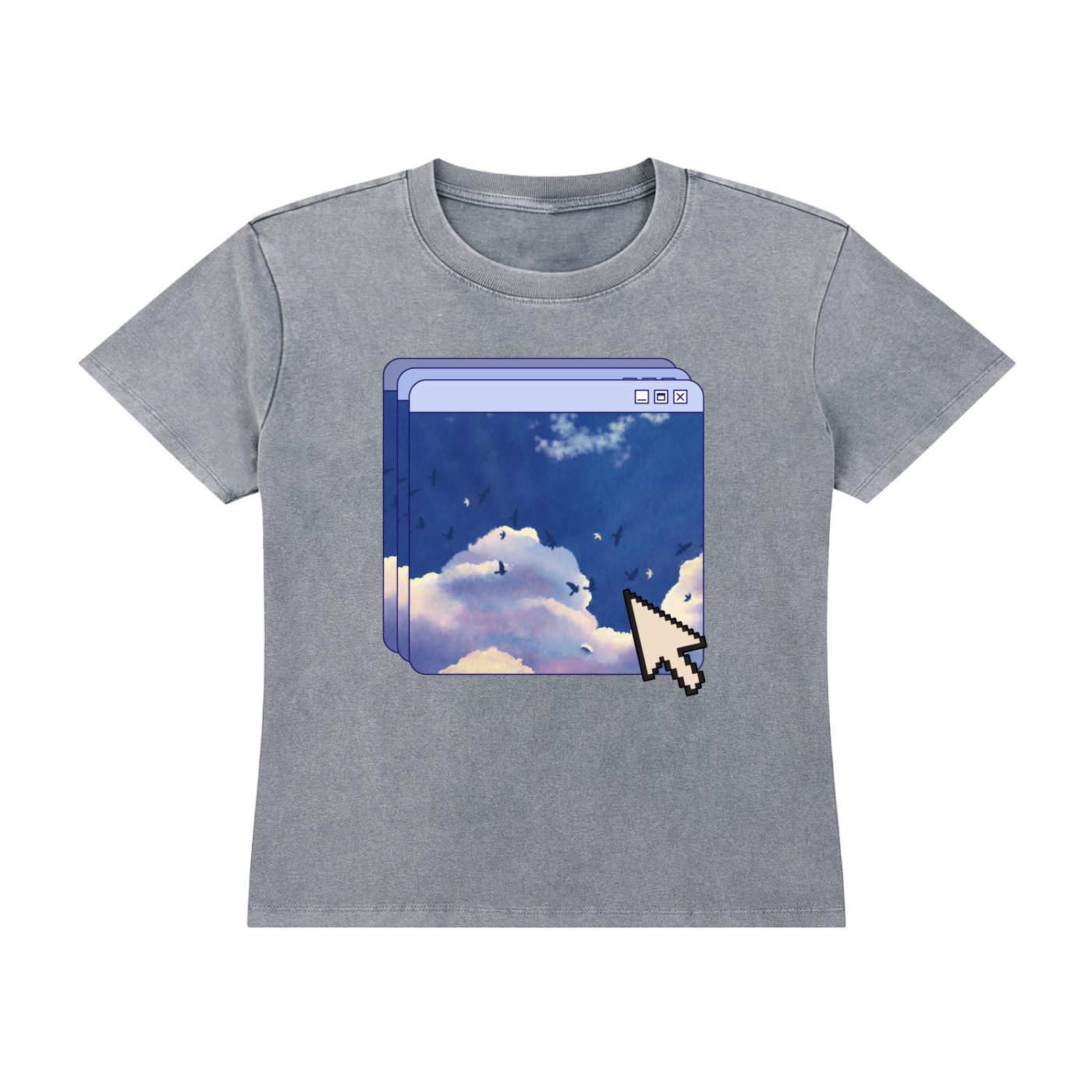 9 AM Vintage Wash Tee