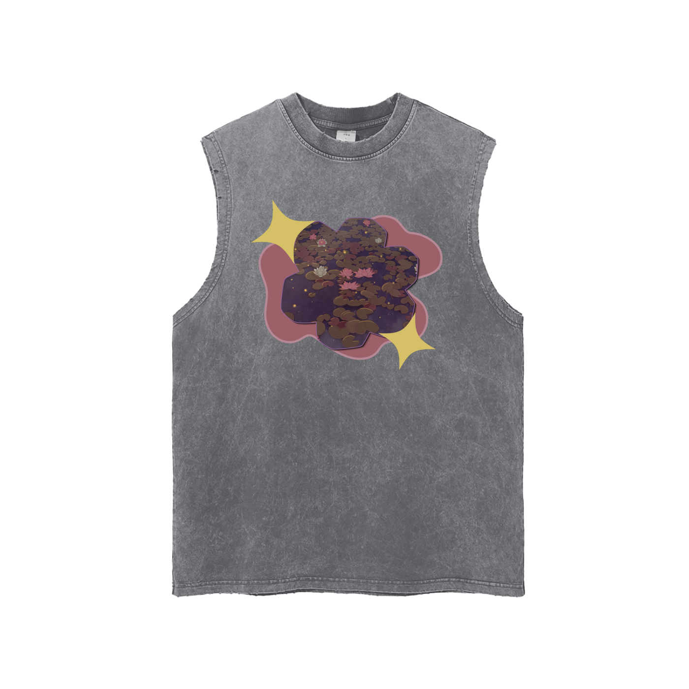 Lilies In Morning Light Snow Washed Tank