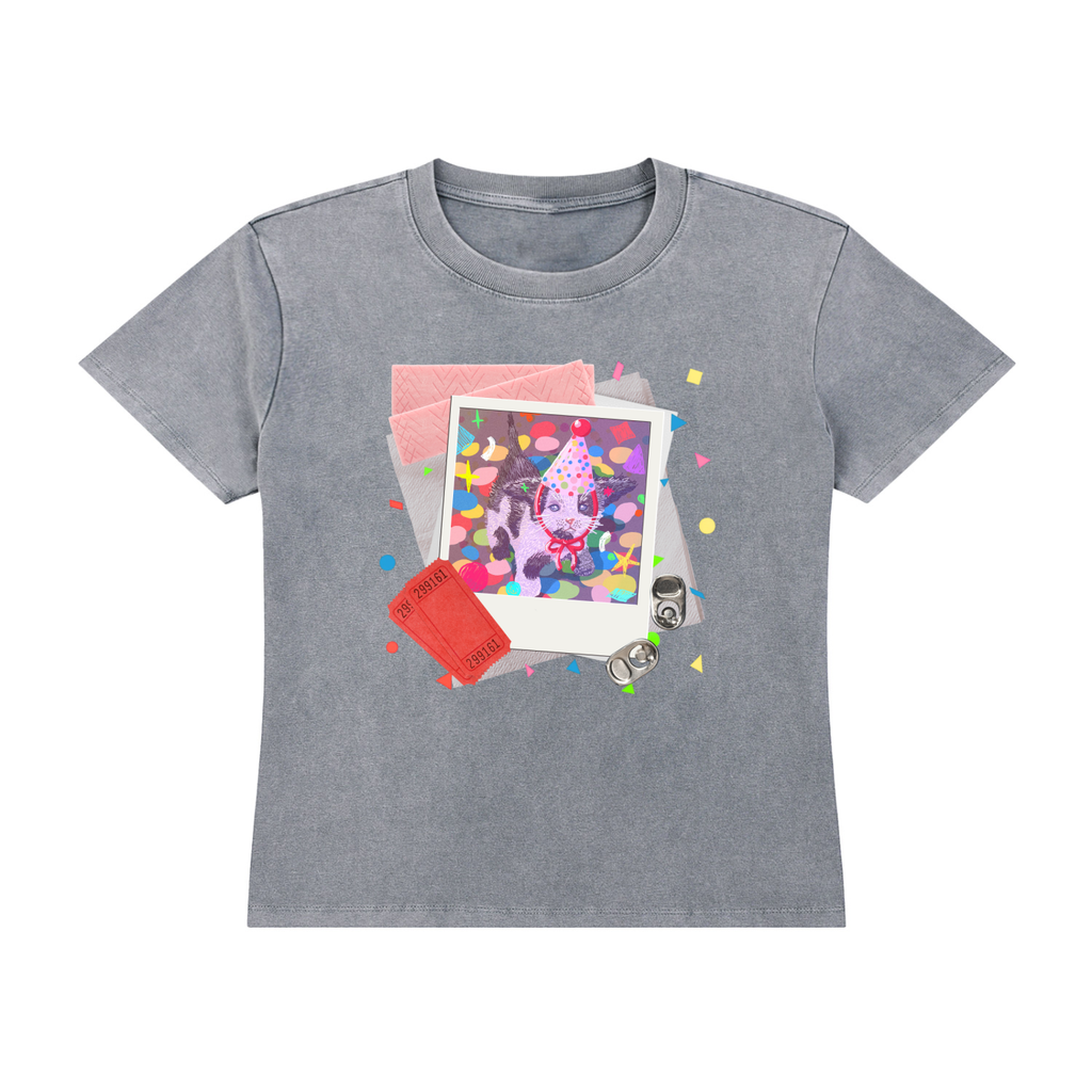 My Party Vintage Wash Tee