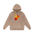 Pomegranate Snow Washed Hoodie