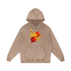 Pomegranate Snow Washed Hoodie