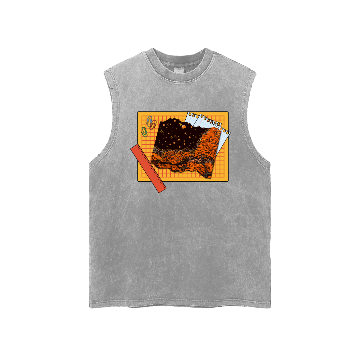 Snow Washed Tank