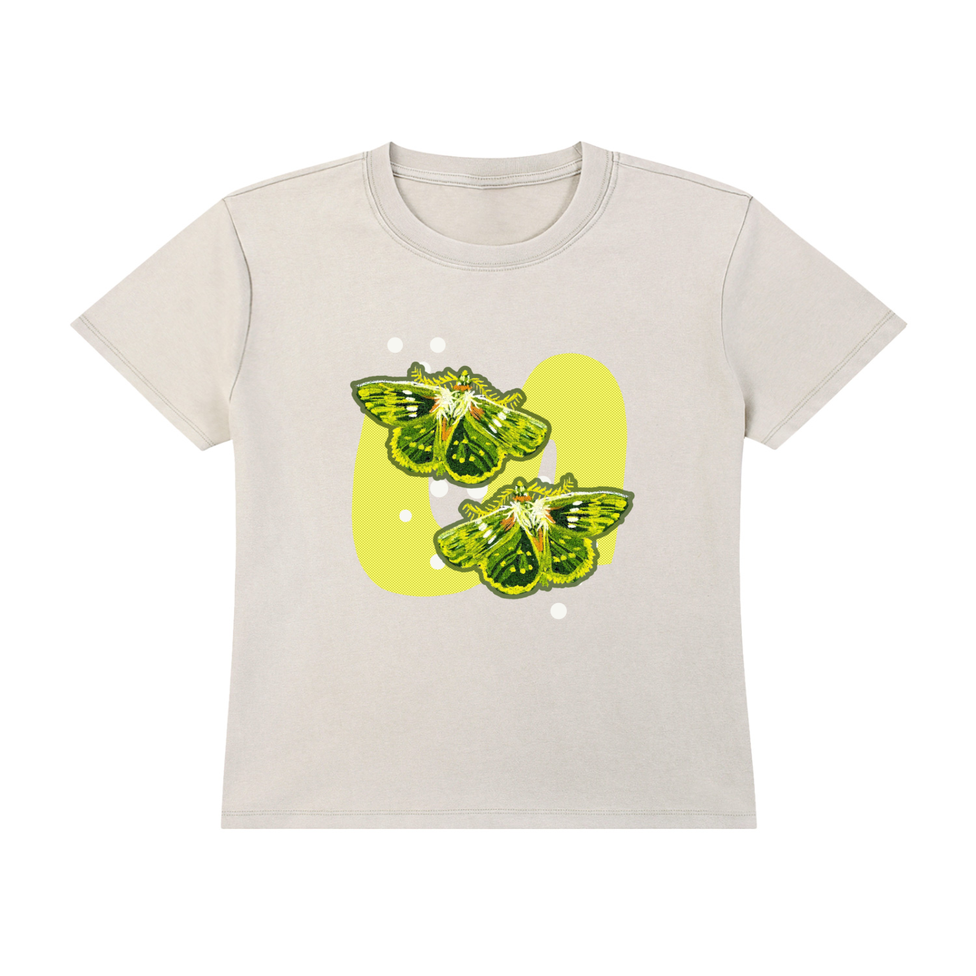 Moths Vintage Wash Tee