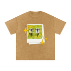 Lambs Snow Washed Tee