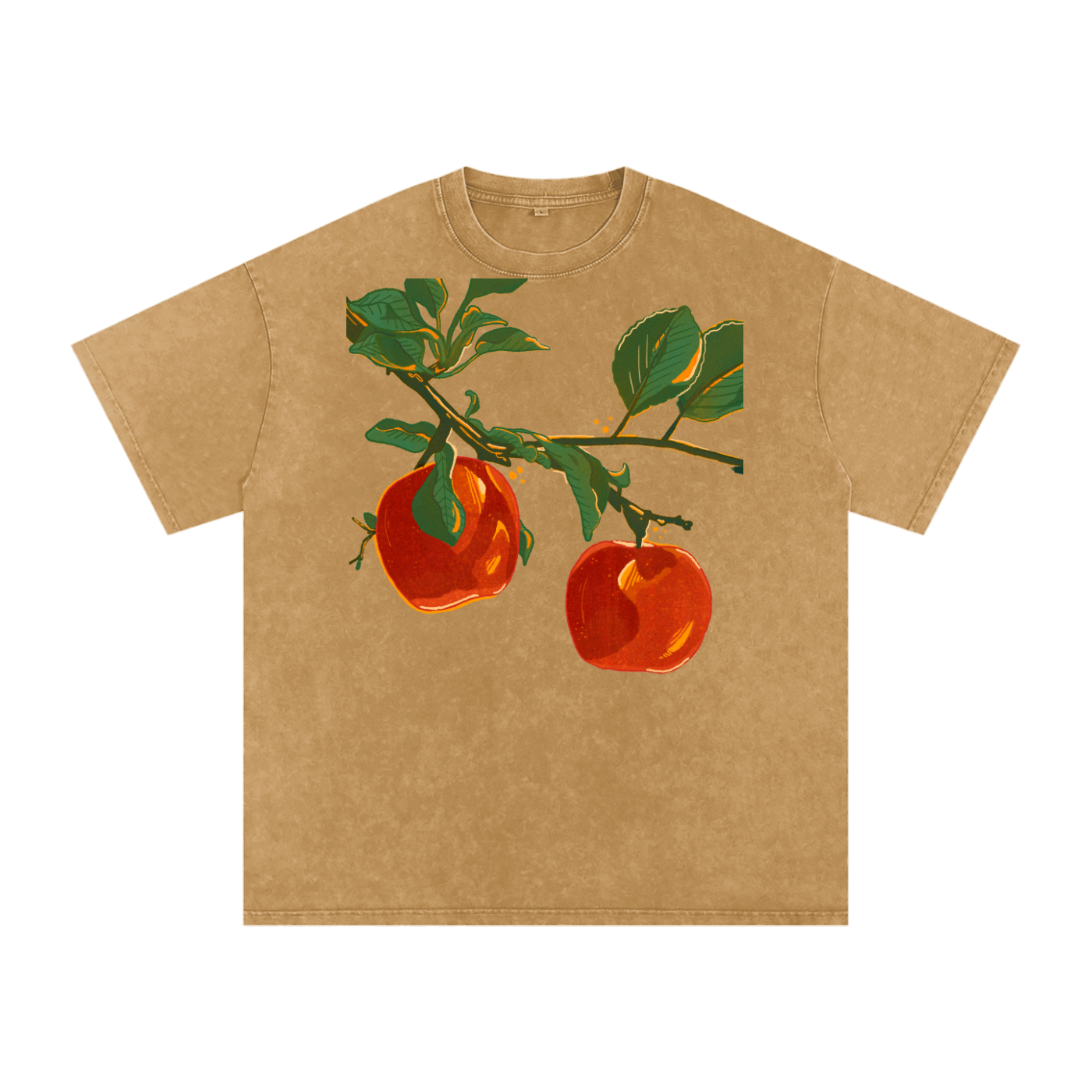 Apple Snow Washed Tee