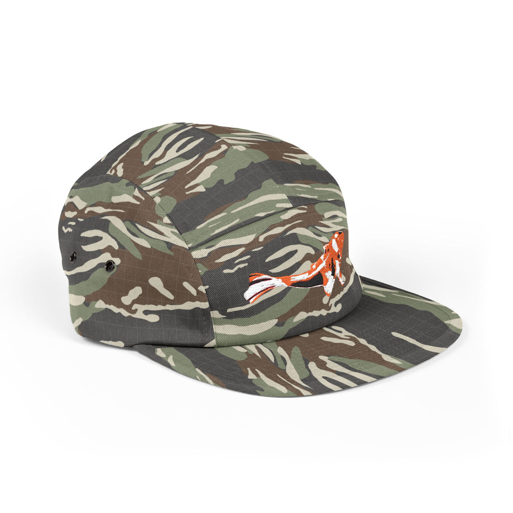 Orange Spotted Koi Hat