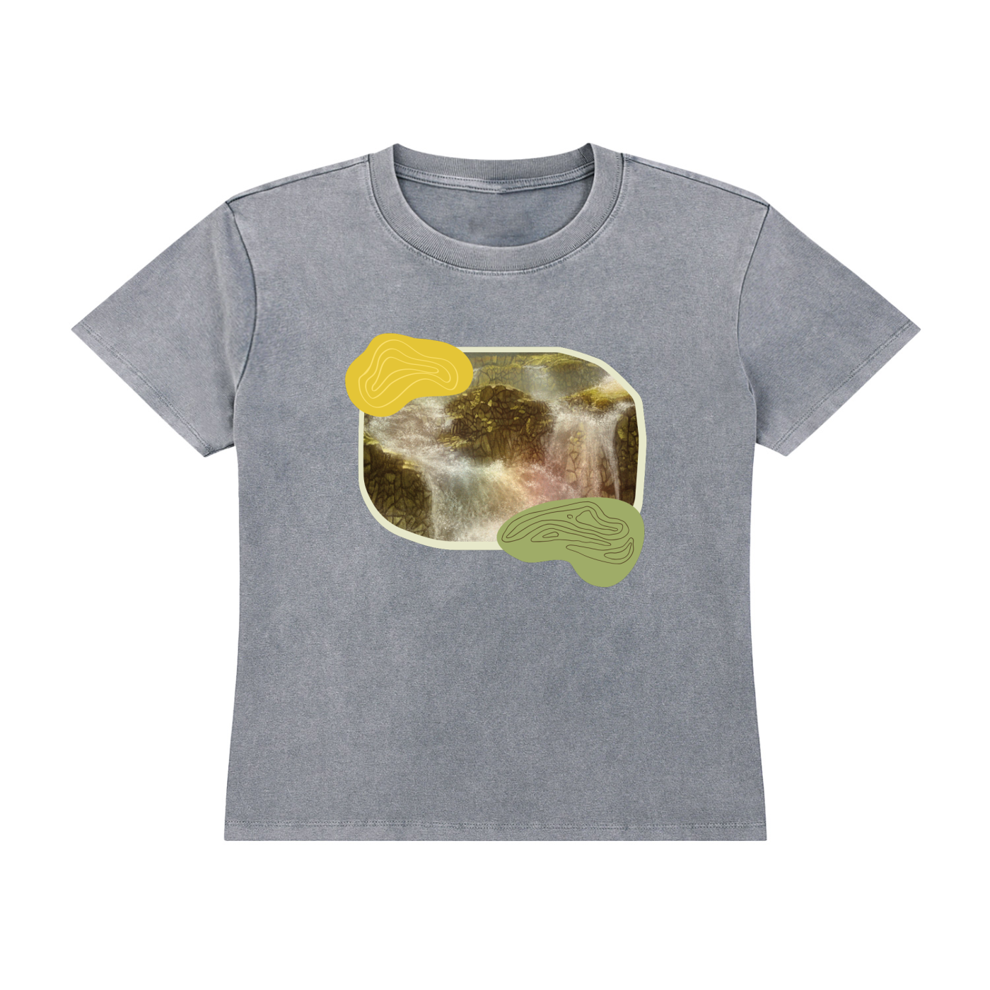 Waterfall Vintage Wash Tee