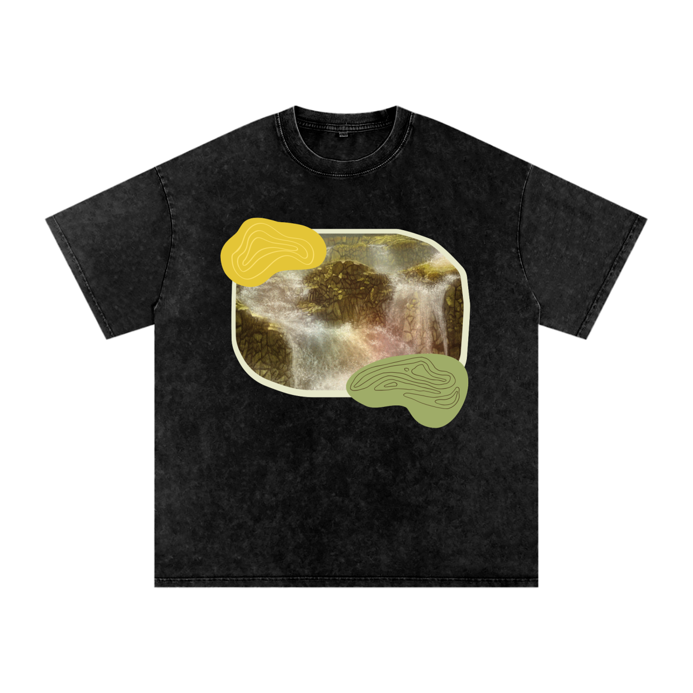 Waterfall Snow Washed Tee