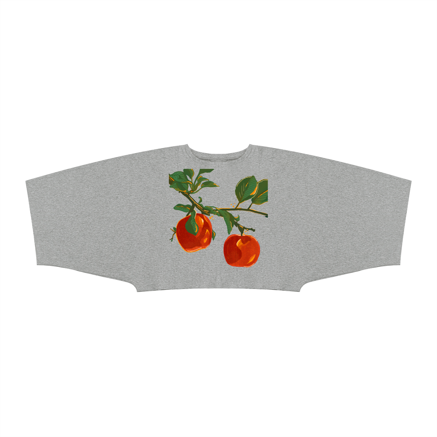 Apple Boxy Batwing Tee