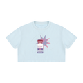 Estradiol Mineral Wash Cotton Crop T-Shirt