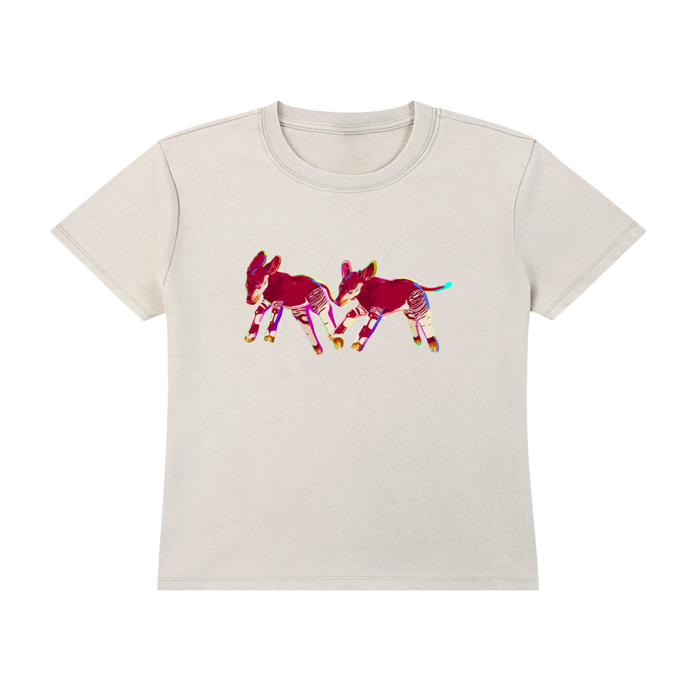 Okapi Vintage Wash Drop Shoulder T-shirt