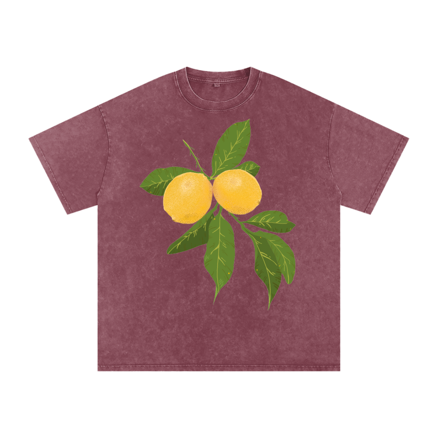 Lemon Snow Washed Tee