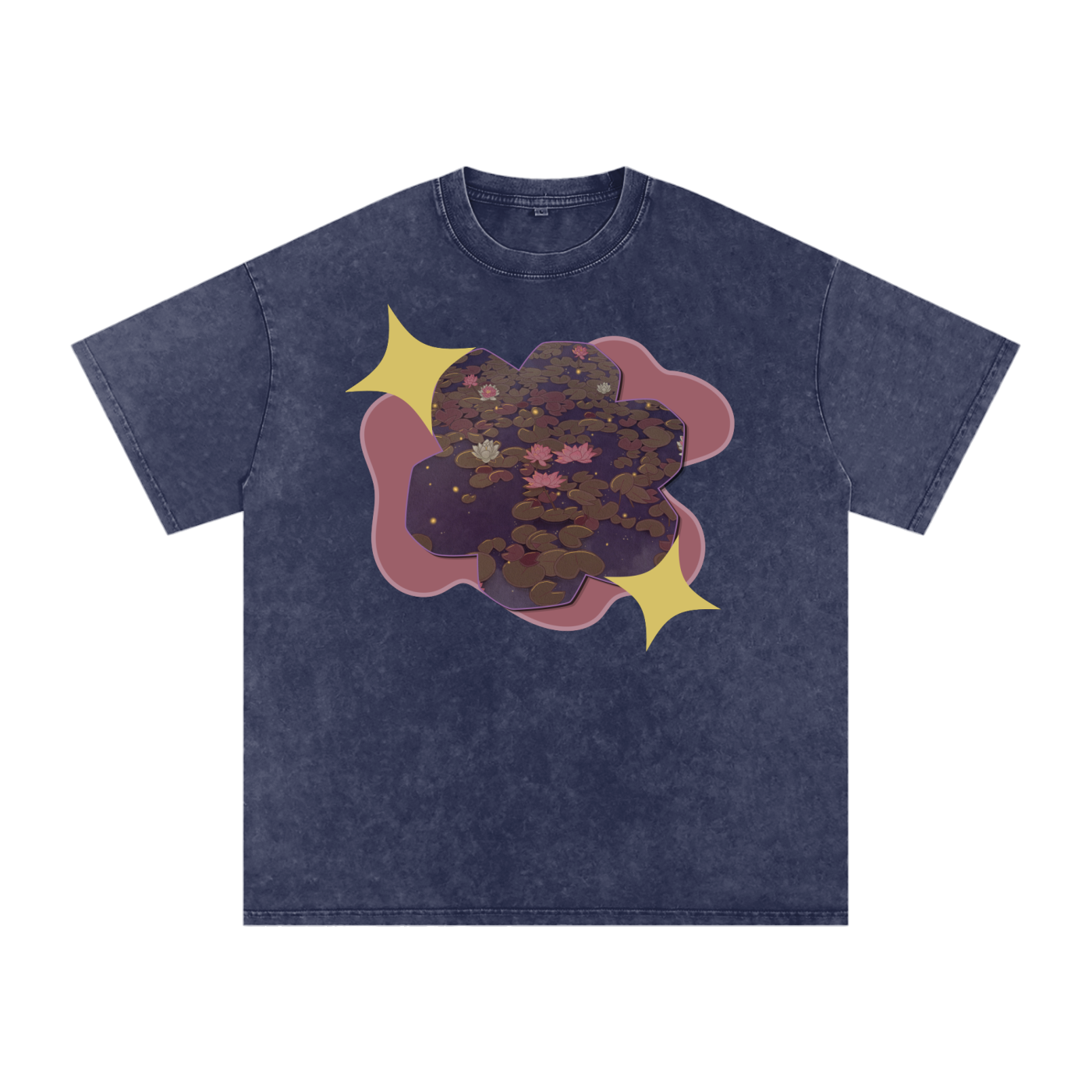 Lilies In Morning Light Snow Washed Tee