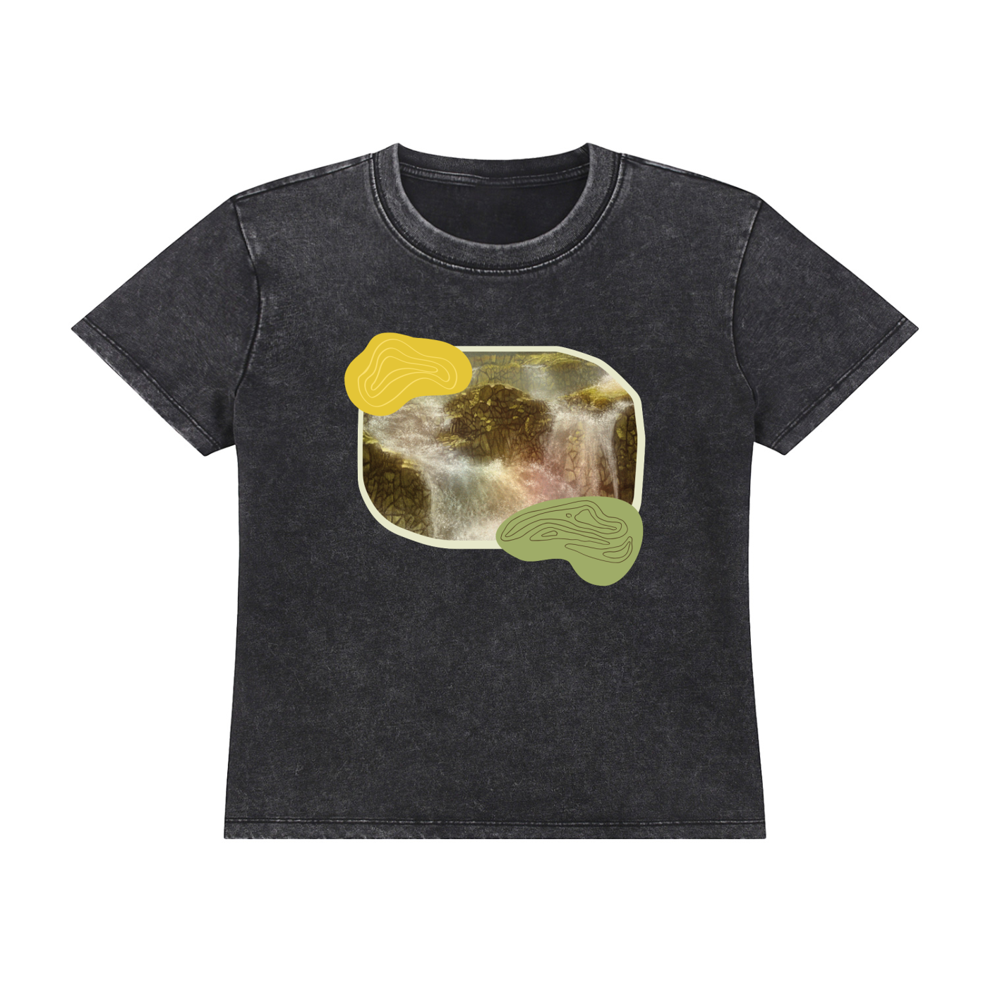 Waterfall Vintage Wash Tee
