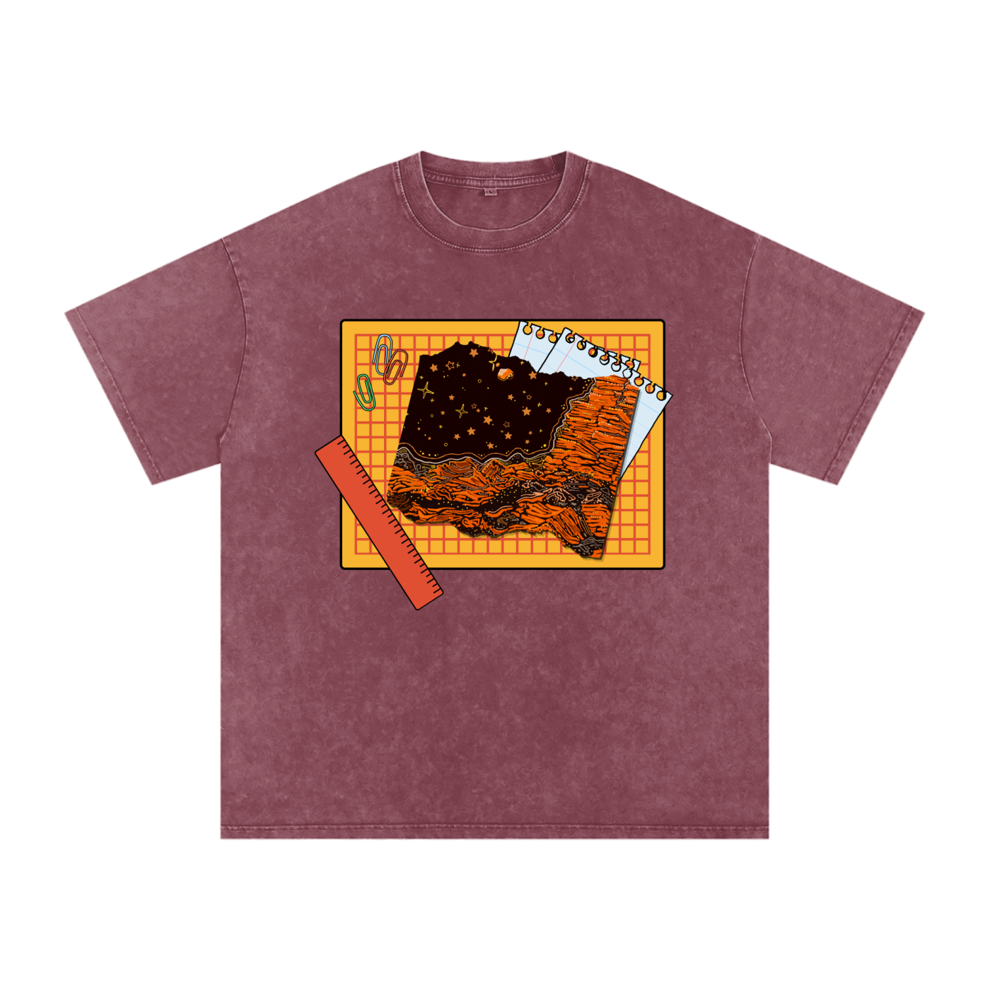 Mission to Mars Snow Washed Tee